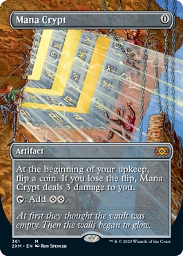 🔥 Mana Crypt Double Masters Alternate Art